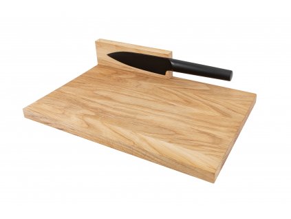 Kuchyňské prkénko Chef's Board Medium s nožem CLAP DESIGN