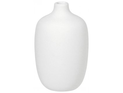Blomus Váza bílá 8 cm nízká CEOLA