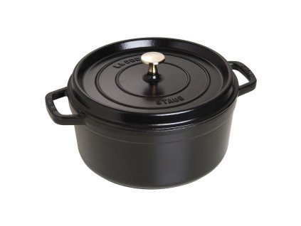 Cocotte hrnec kulatý 26 cm/5,2l černý