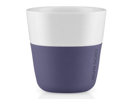 Hrnek na espresso porcelánový 80ml 2ks fialovo-modrý eva solo