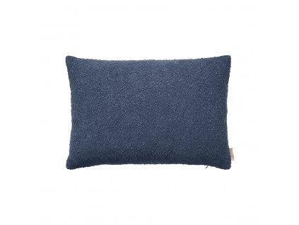 Potah na polštář Boucle 40 x 60 cm tmavě modrý Blomus