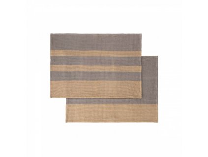 Utěrka 50x70 cm sada 2ks Steel Gray/Tan GANO Blomus