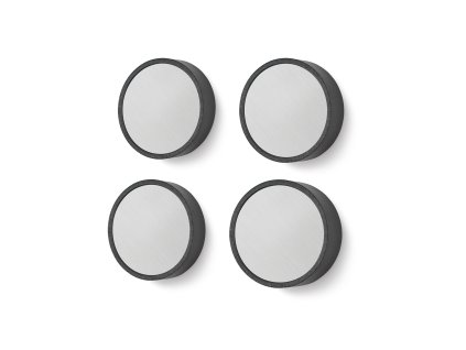 Set 4 kusů magnetů monor nerezových větších ZACK