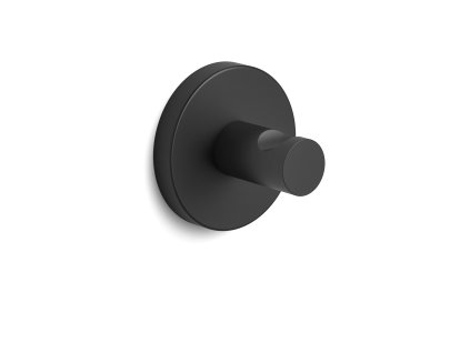 Háček na ručníky nerezový černý Scala