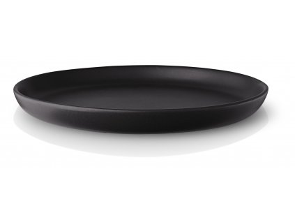 Jídelní talíř se zaoblenými kraji 21 cm Nordic černý, Eva Solo