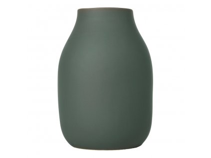 Váza COLORA khaki Ø 14 cm BLOMUS