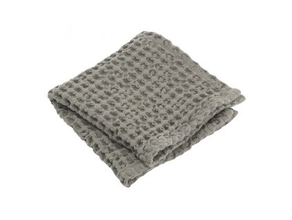 Ručník na ruce s vaflovým vzorem CARO taupe 30 x 30 cm BLOMUS