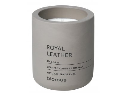 Vonná svíčka ze sojového vosku Royal Leather malá FRAGA