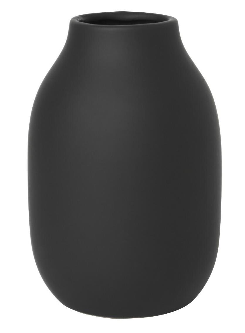 Váza malá, porcelánová, černá BLOMUS