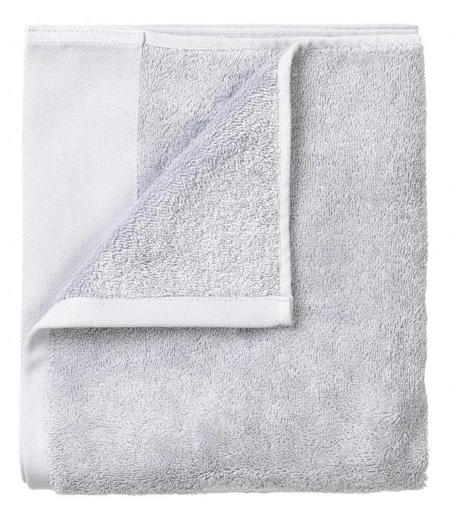 Levně Set 4 ručníků 30 x 30 cm, šedobílý BLOMUS
