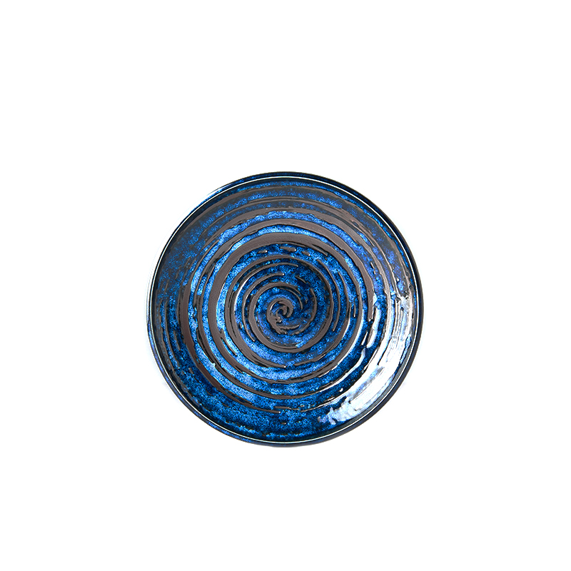 Made in Japan Mělký talíř Copper Swirl 20 cm