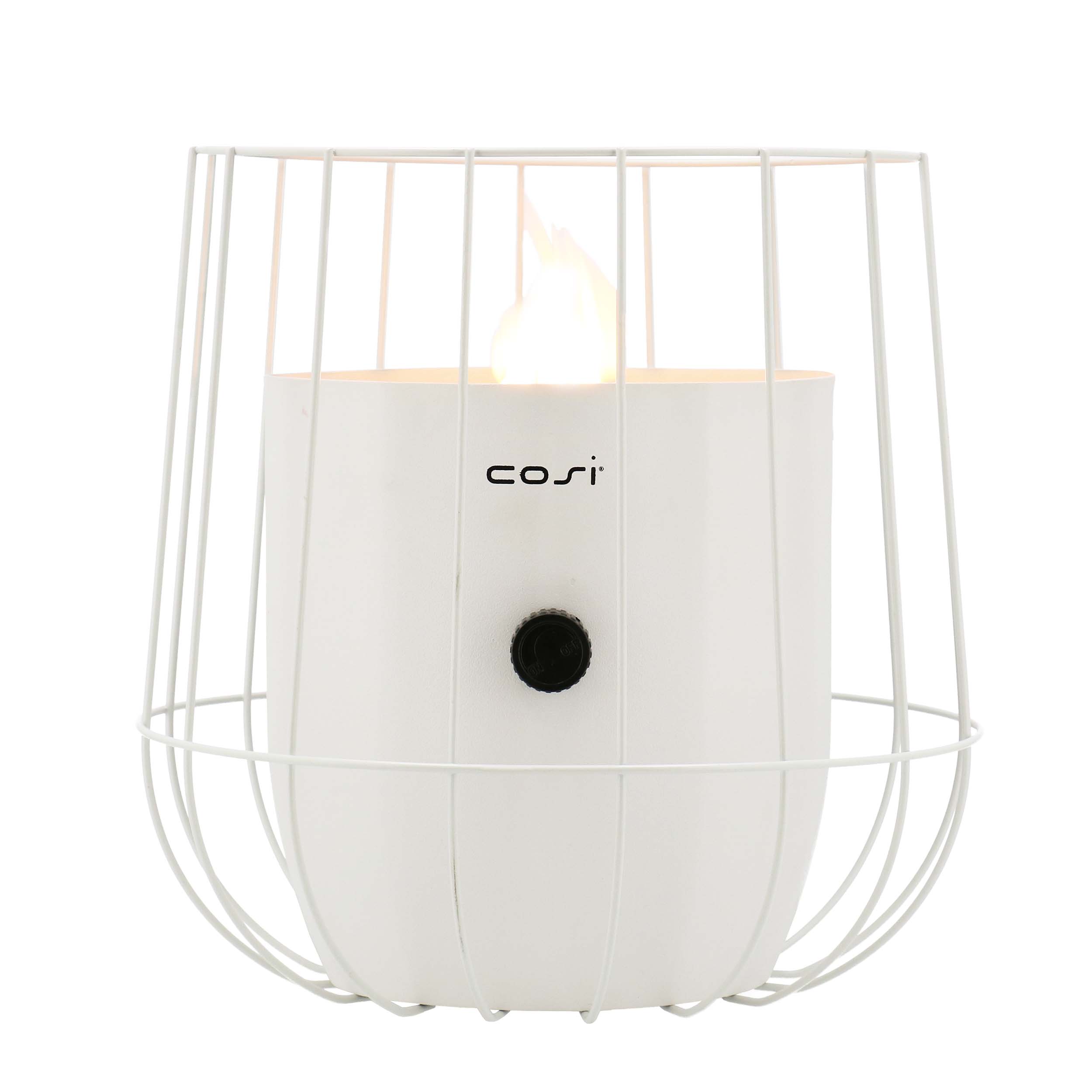 Plynová lucerna Cosiscoop Basket - bílá COSI
