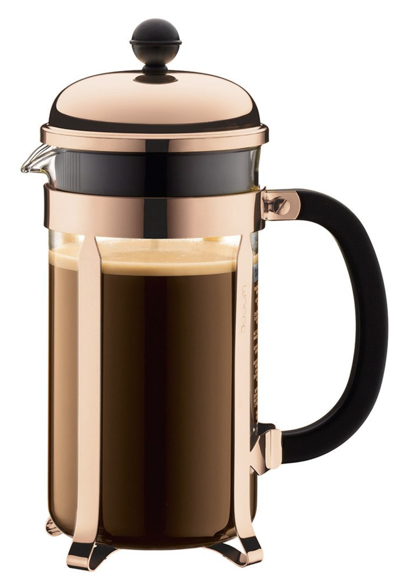 French press BODUM® CHAMBORD na 8 šálků 1 000 ml, měděný