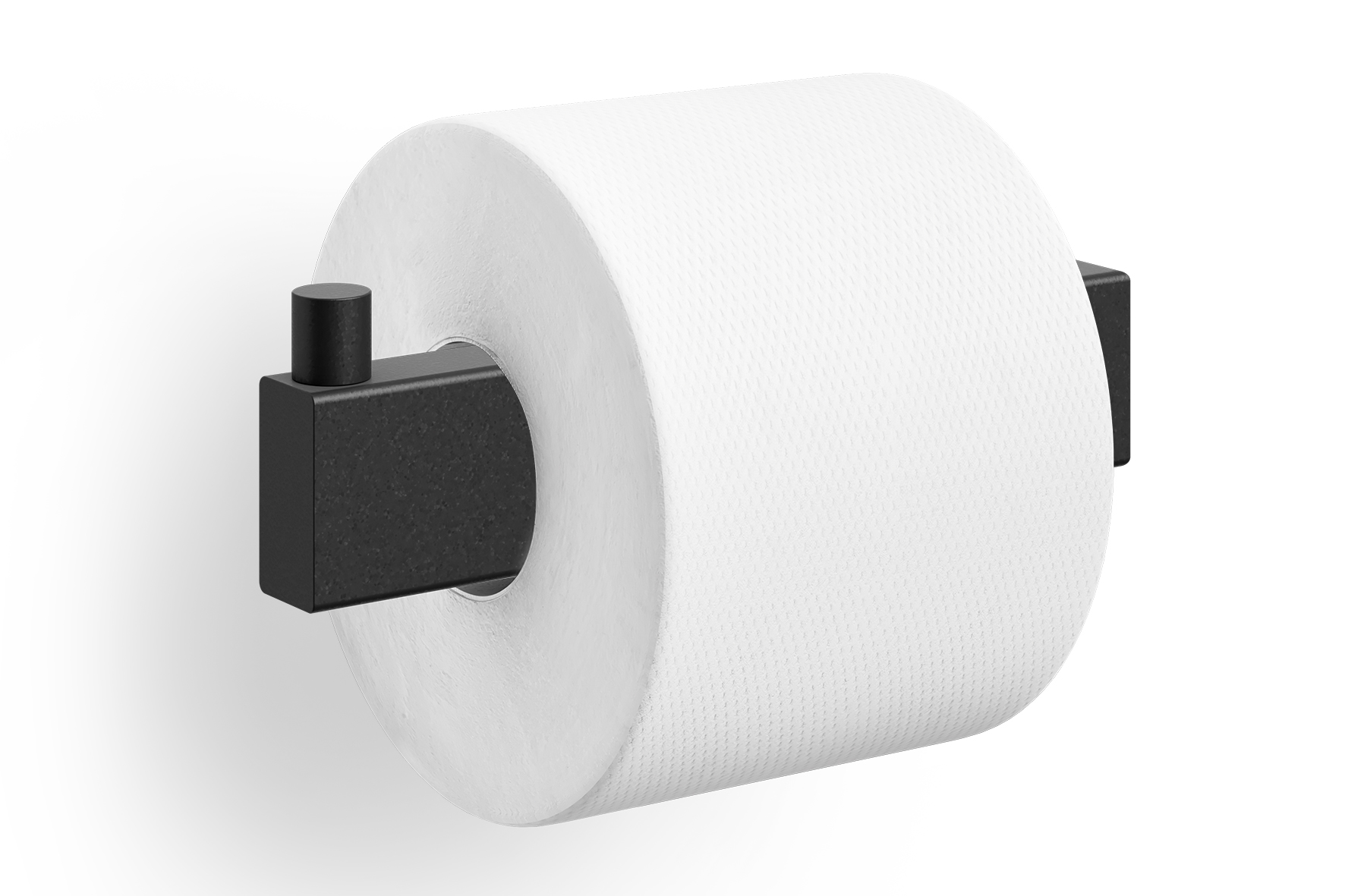 Levně držák toaletního papíru nerezový černý linea Zack