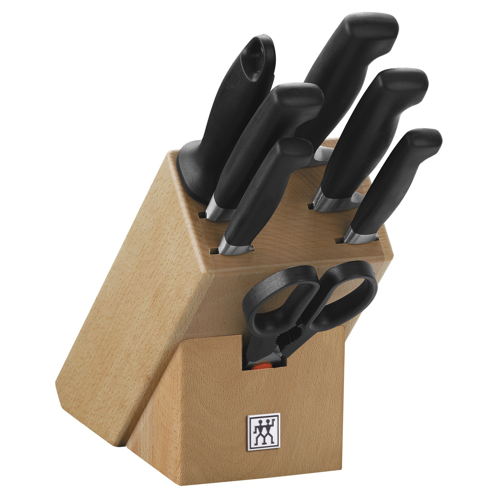 Zwilling Four Star blok s noži 8 ks buk 30x11,5x26 cm