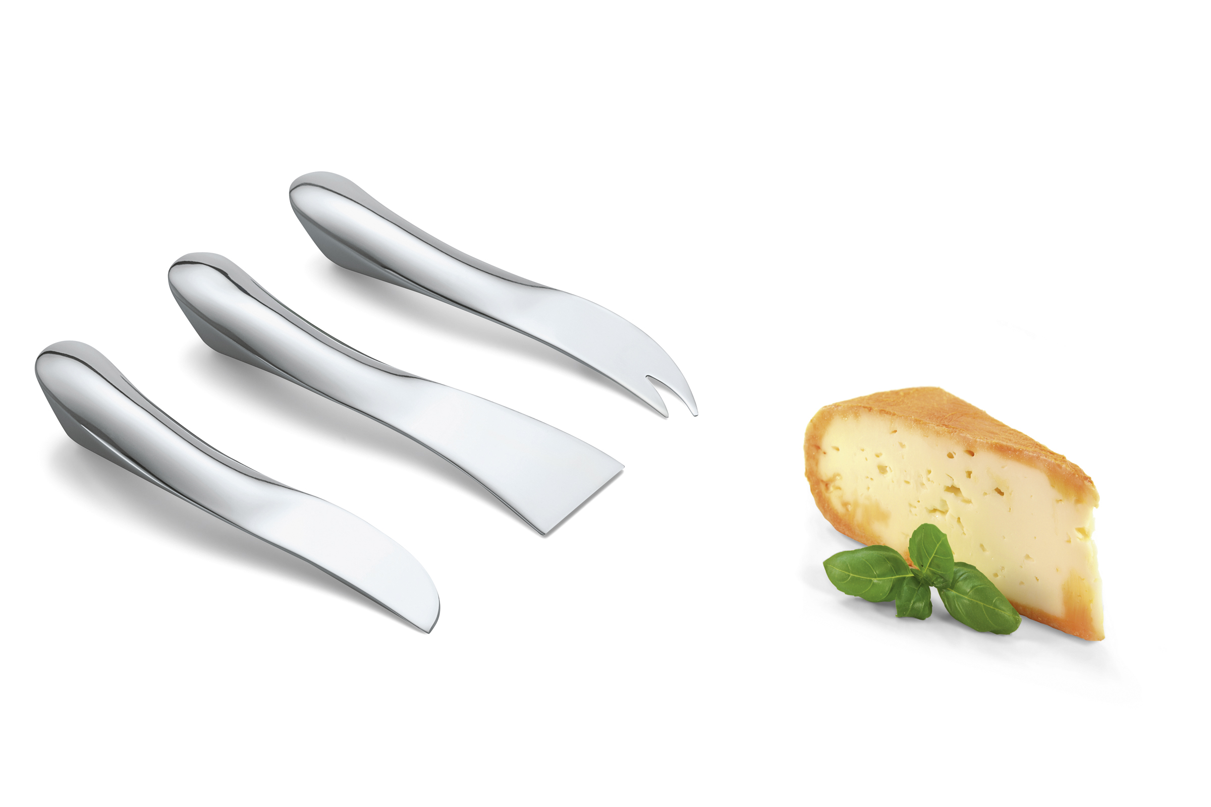 PHILIPPI Wave nože na sýr 3dílný set