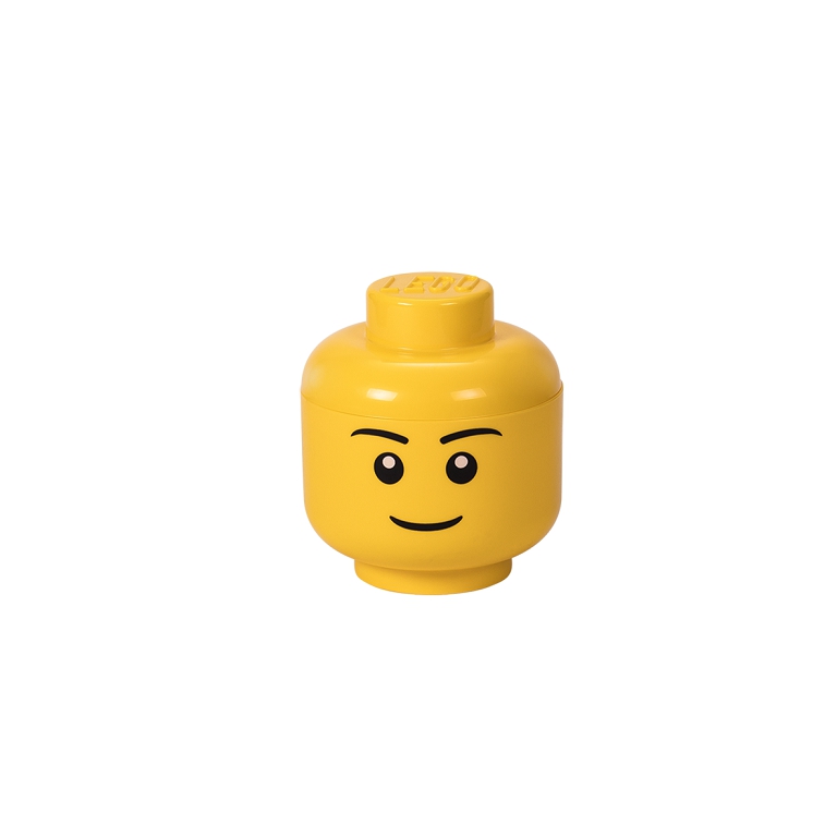 LEGO úložná hlava (velikost S) - chlapec