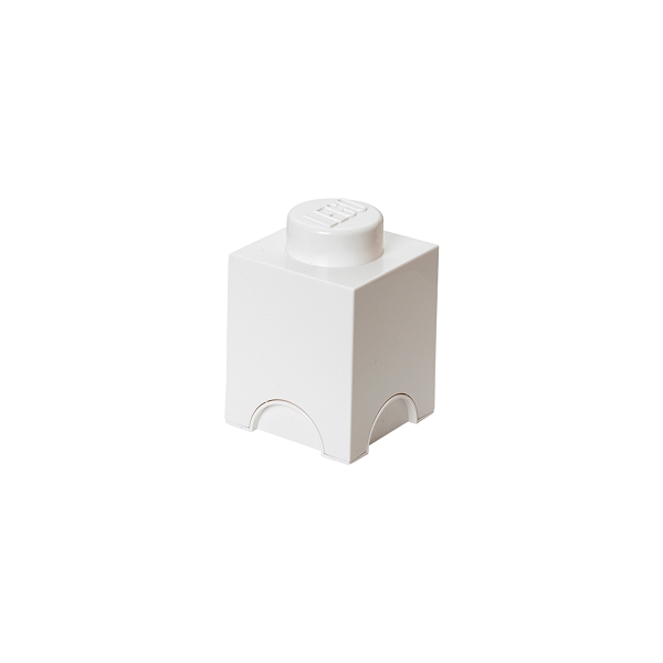 LEGO úložný box 1 - bílá