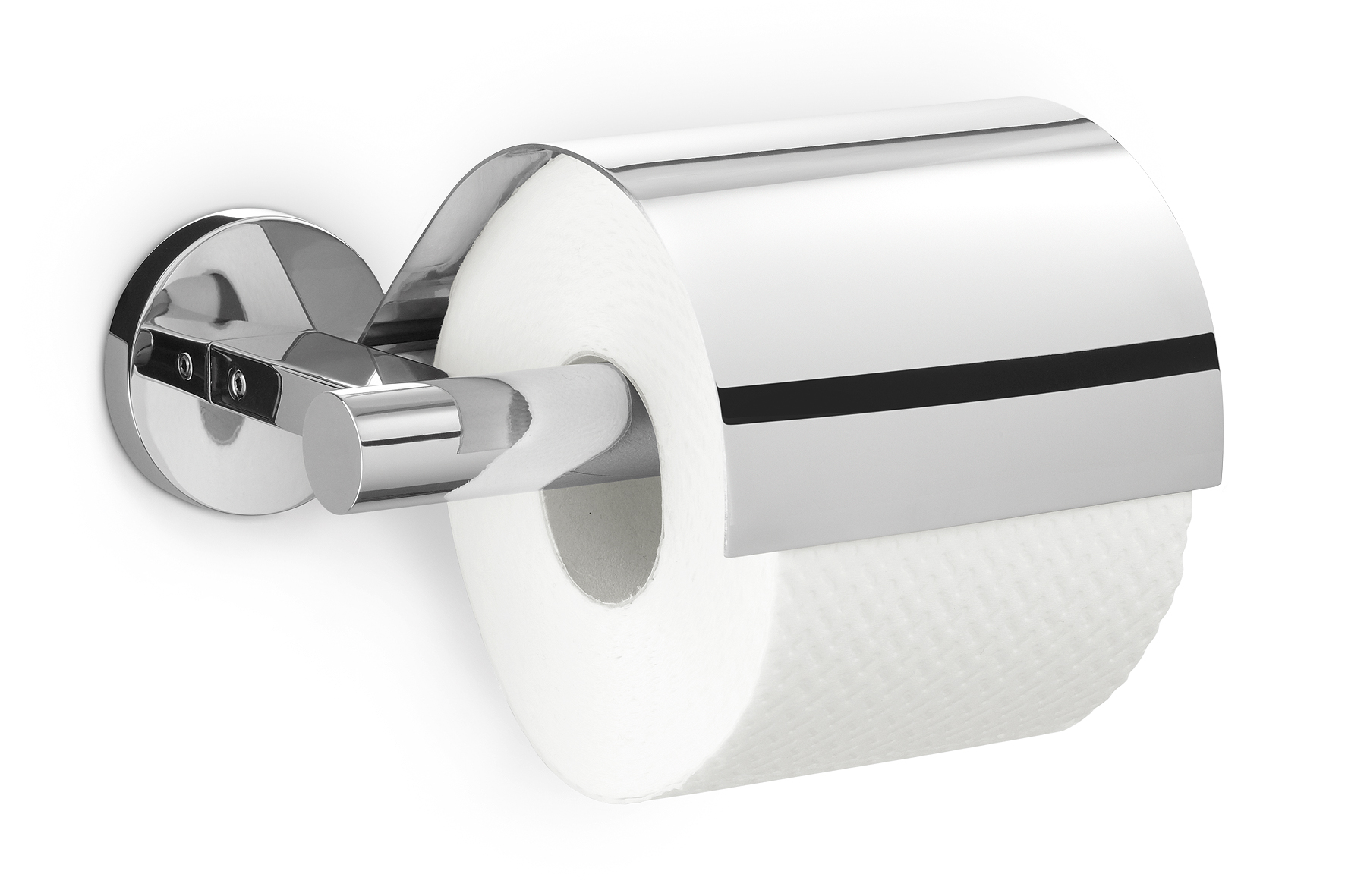 Levně Držák na toaletní papír s krytem SCALA nerezový lesklý ZACK