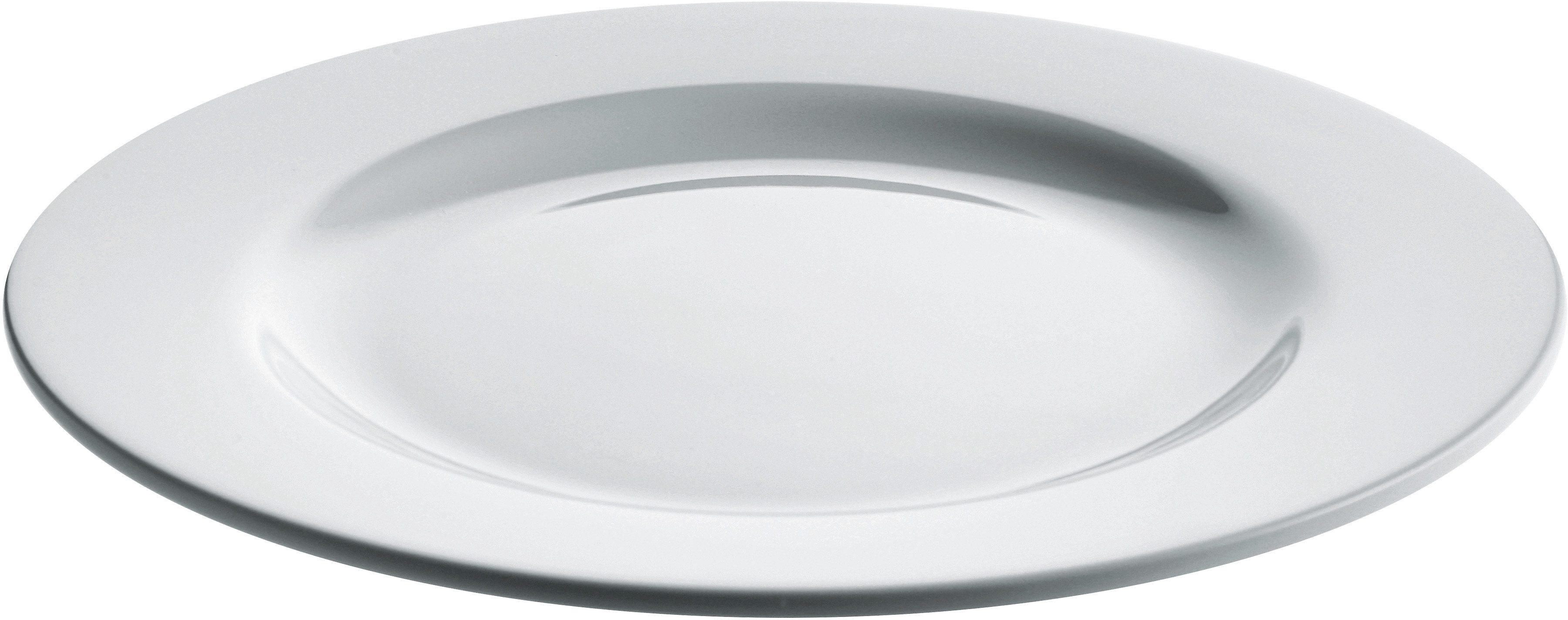 ALESSI Talíř z bílého porcelánu 27,5 cm