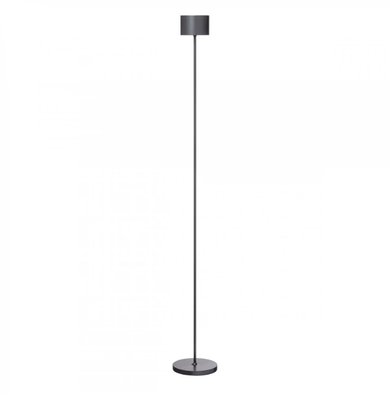 Levně BLOMUS Led lampa přenosná, výška 115 cm, gunmetal