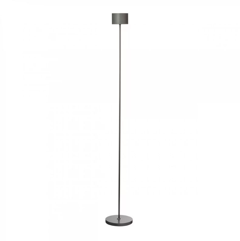 Levně BLOMUS Led lampa přenosná, výška 115 cm, burnmetal