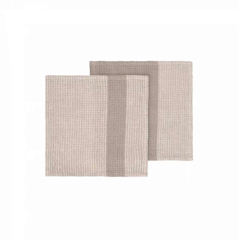 BLOMUS Utěrka 25x25 cm sada 2ks Indian Tan/Tradewinds GANO