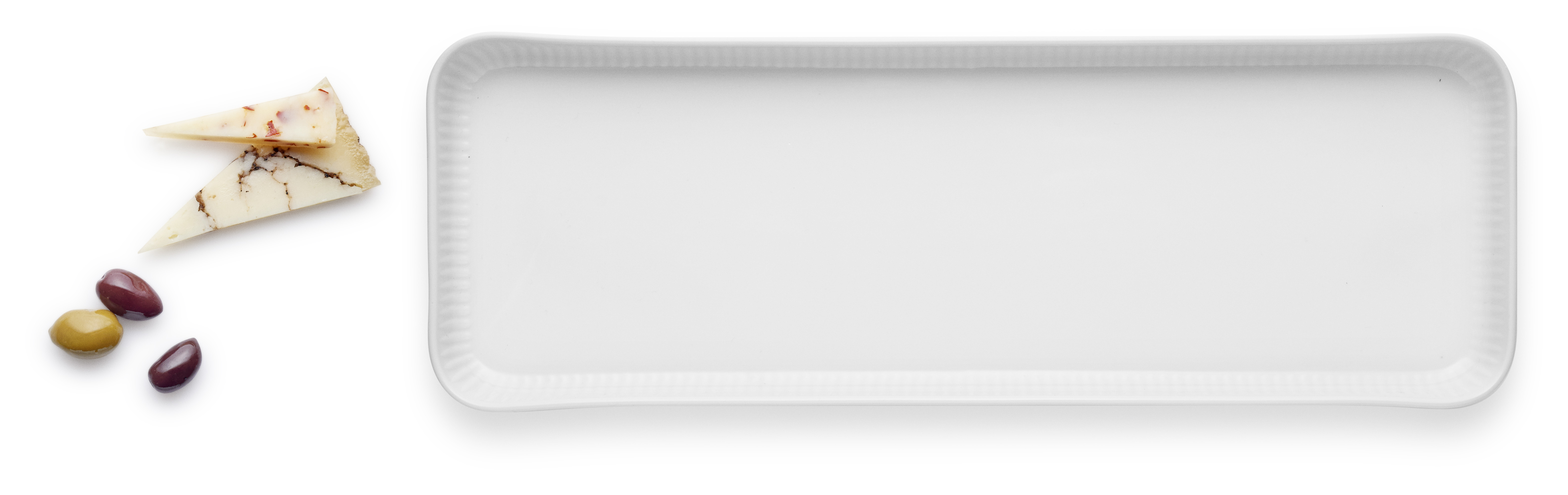 Levně EVA SOLO Servírovací talíř Legio Nova bílý 37 x 13 cm