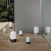 Venkovní lampa LED XL platinově šedá