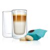 Set termosklenic na café latte NERO 320 ml BLOMUS