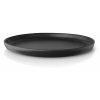 Jídelní talíř se zaoblenými kraji 25 cm Nordic černý , Eva Solo