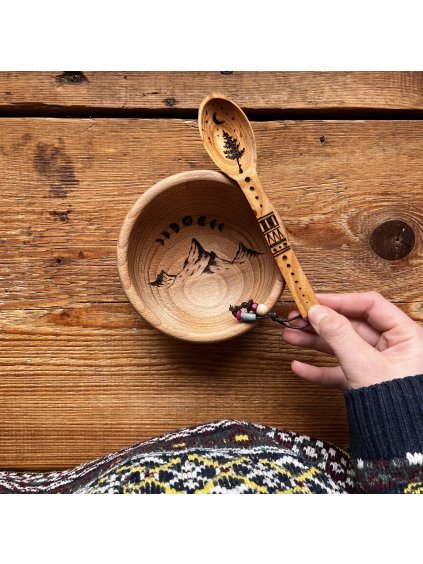 Dřevěná sada Fáze Měsíce