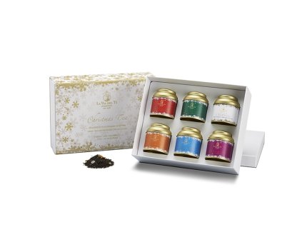 La Via del Té darčeková krabička Christmas Tea 230g