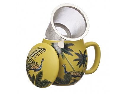 La Via Del Té Camilla Jungle Peacock šálka 350 ml