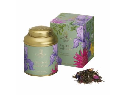 La Via del Té, Sguardo sulla Cittá, čaj zelený blend sypaný 100g