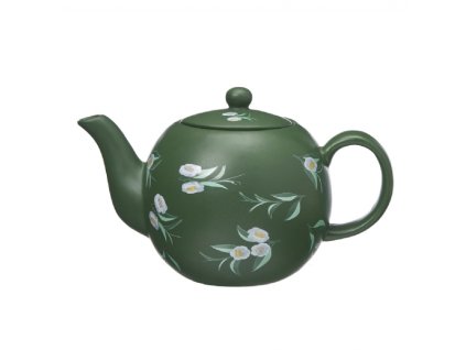 La Via Del Té Camielia Matt pastel čajník Dark Green 800 ml
