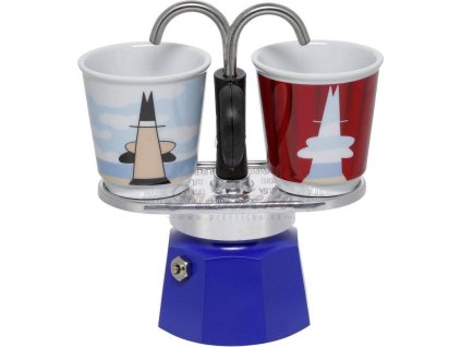 bialetti set mini express na 2 salky tmavo modry 1691