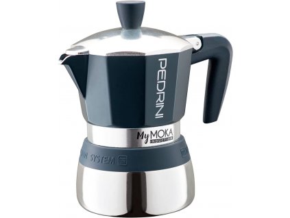 moka kavovar pedrini mymoka indukcia 3 salky blue