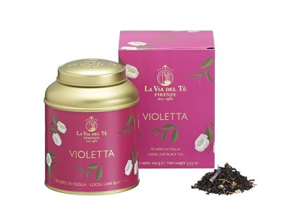 La Via del Té, Violetta, čaj čierny sypaný 100g