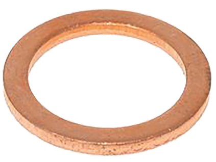 Ploché medenné tesnenie 1/8