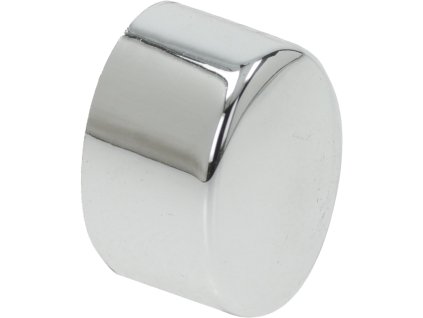 Gombík eliptický chrómovaný 17x13 mm