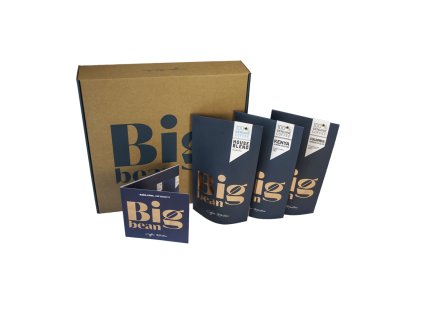 Degustačný set BigBean zrnková káva 3x250g