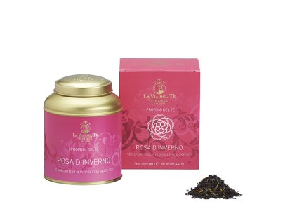 La Via del Té Rosa D´Inverno, čaj čierny sypaný 100g