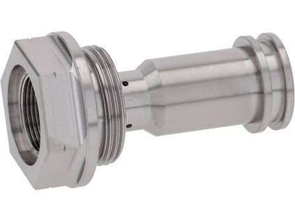 Vrchná časť objímky chromovaná