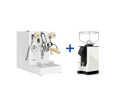 Lelit Mara X PL62X V2 WHT	Eureka Mignon Specialita 15BL White  + Lelit filter