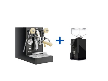 Lelit Mara X PL62X V2 BLK	Eureka Mignon Specialita 15BL Black  + Lelit filter