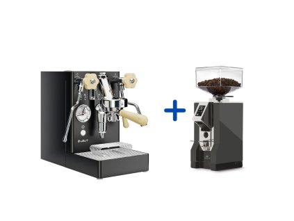 Lelit Mara X PL62X V2 BLK	Eureka Mignon Specialita 15BL Antracit  + Lelit filter