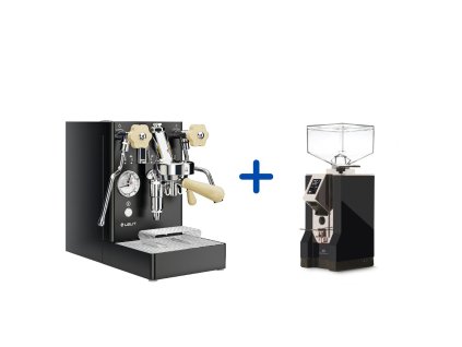 Lelit Mara X PL62X V2 BLK	Eureka Mignon Specialita 16CR Black  + Lelit filter