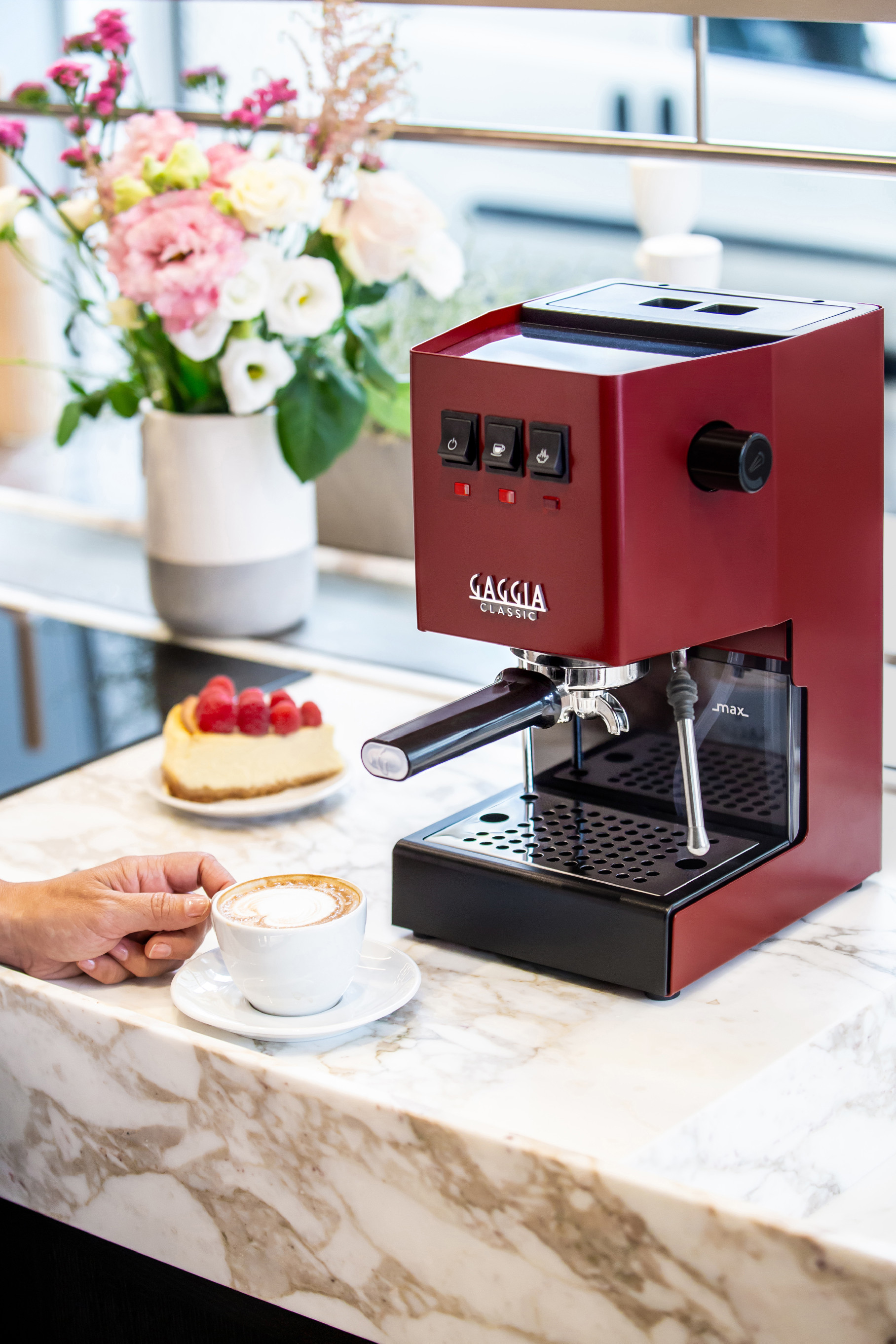 Gaggia Classic E24 Red