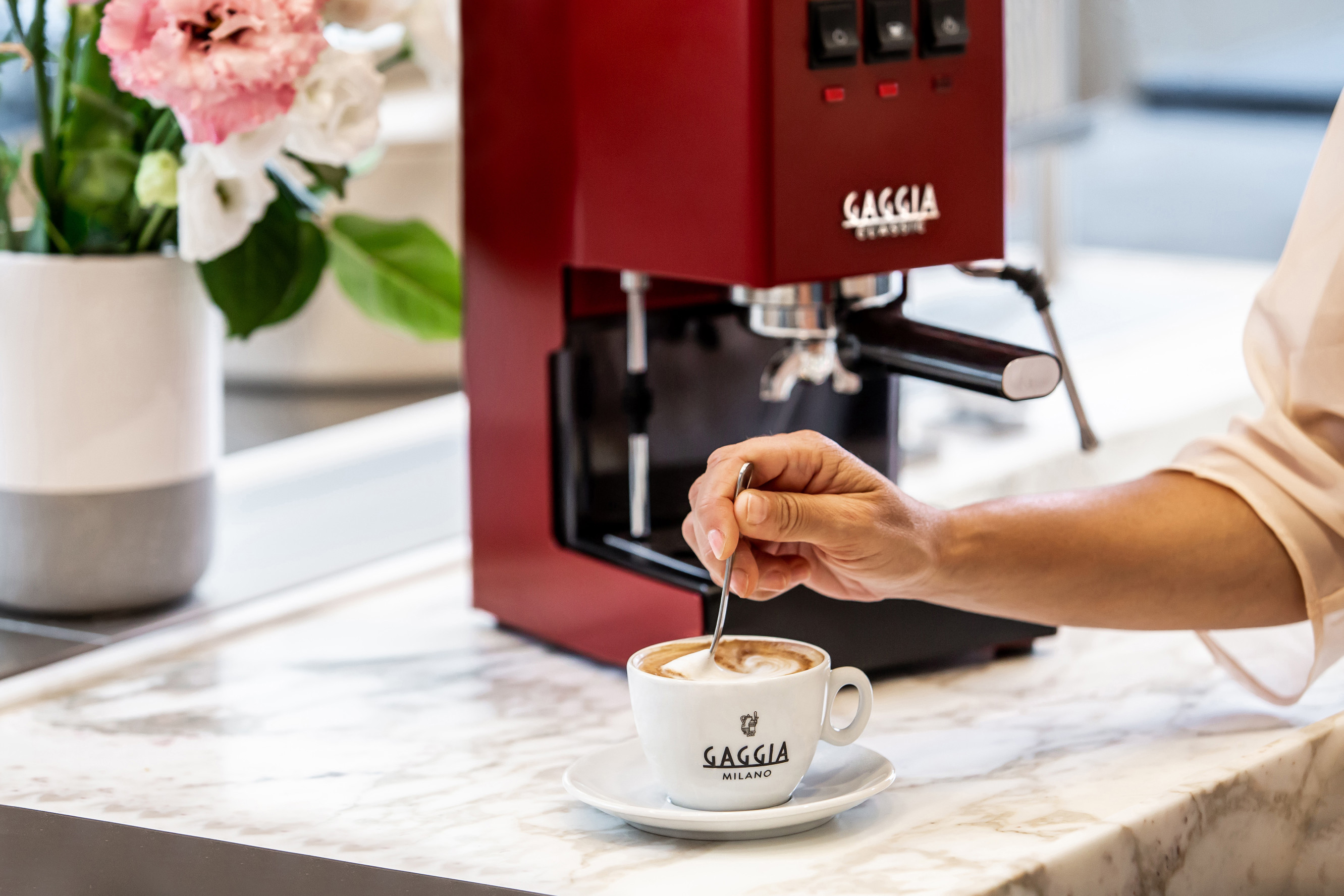 Gaggia Classic E24 Red